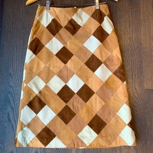 “Vintage” J Crew suede skirt